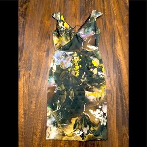 Ellie Tahari Cocktail Dress in Stunning Fall Colours